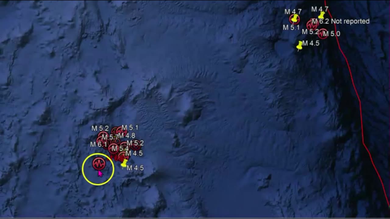 Large Earthquake Off Japan M 6.6, Sea of Torishima Island