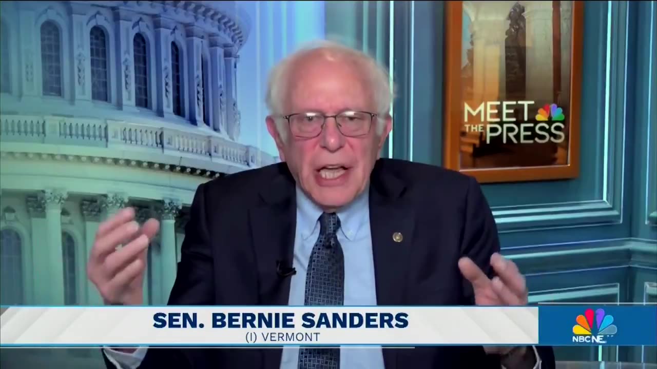 BERNIE: "Shooting somebody in the back is totally unacceptable, but....."