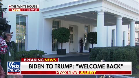 Biden congratulates Trump during historic Oval Office meeting 'Welcome back'