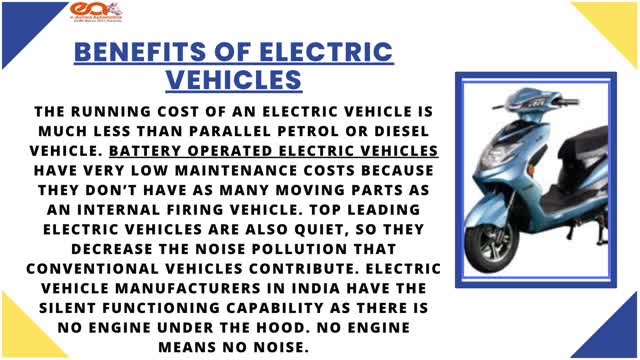 Importance of top battery operated electric vehicles