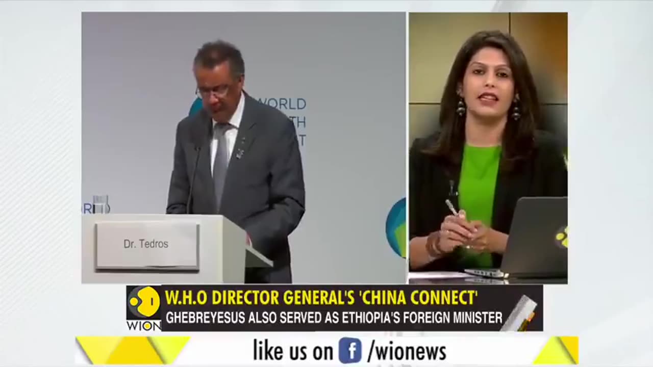 Why is the WHO Director General toeing China's line?