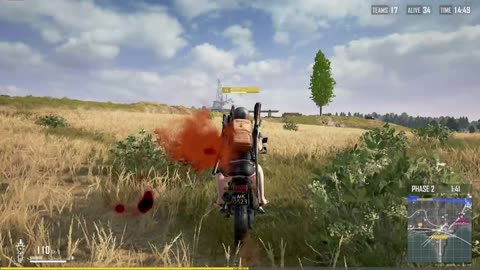 pubg shot mid air