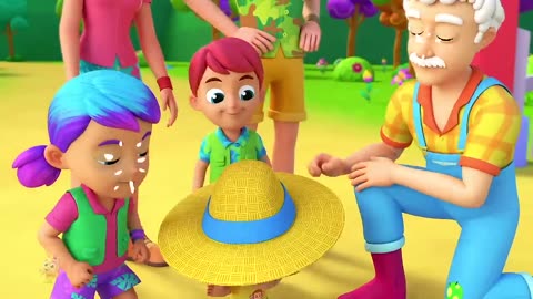 Old Farmer Joe Had A Farm - Joe's Farm Song For Kids - Nursery Rhymes and Baby Songs with Zoobees