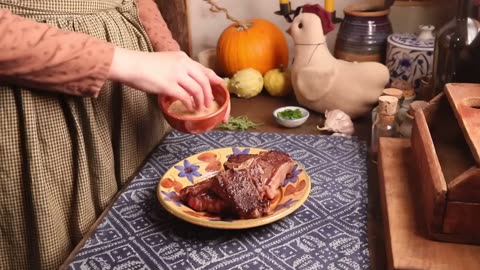 Cooking Up a Fall Feast from 1808 |Real Historic Recipe