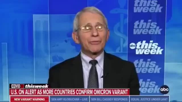 TSVN219 1.2022 Anthony Fauci Lying About The Fake Covid Variant Moronic I Mean Omicron