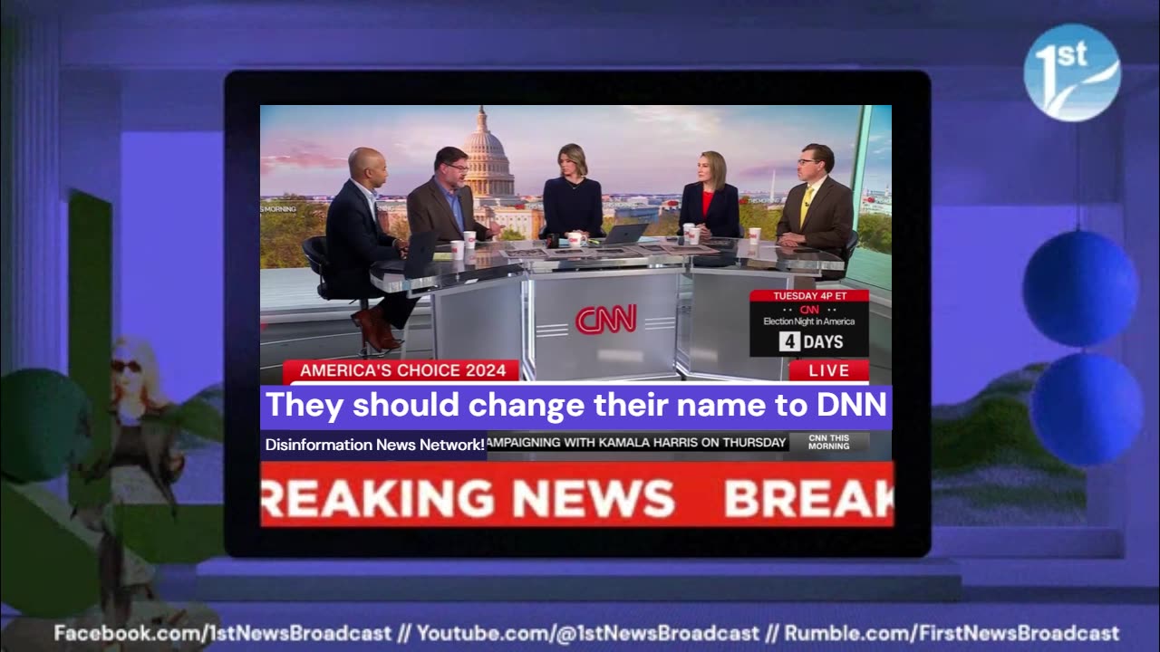 DONALD TRUMP: They should change their name to DNN – Disinformation News Network!