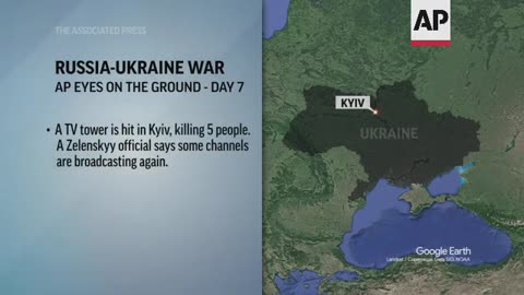 AP journalists in Ukraine document military activity