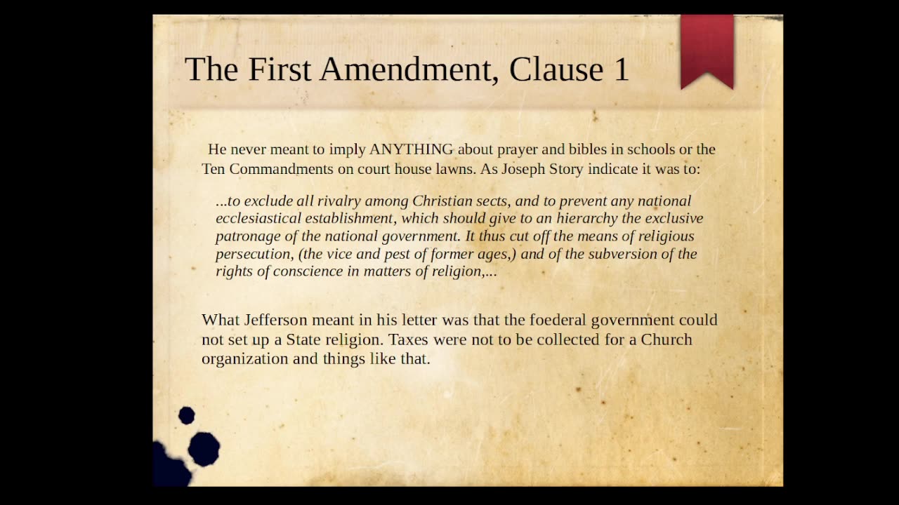 The First Amendment