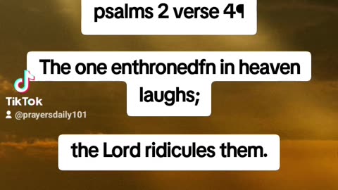 Psalms 2 verse 4