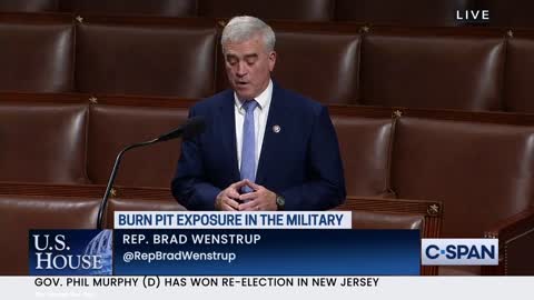 Wenstrup speaks in support of veterans exposed to toxic burn pits while serving overseas