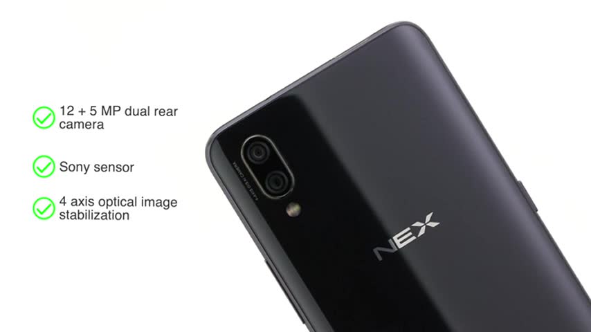 Vivo NEX (Black, 8GB RAM, 128GB Storage)