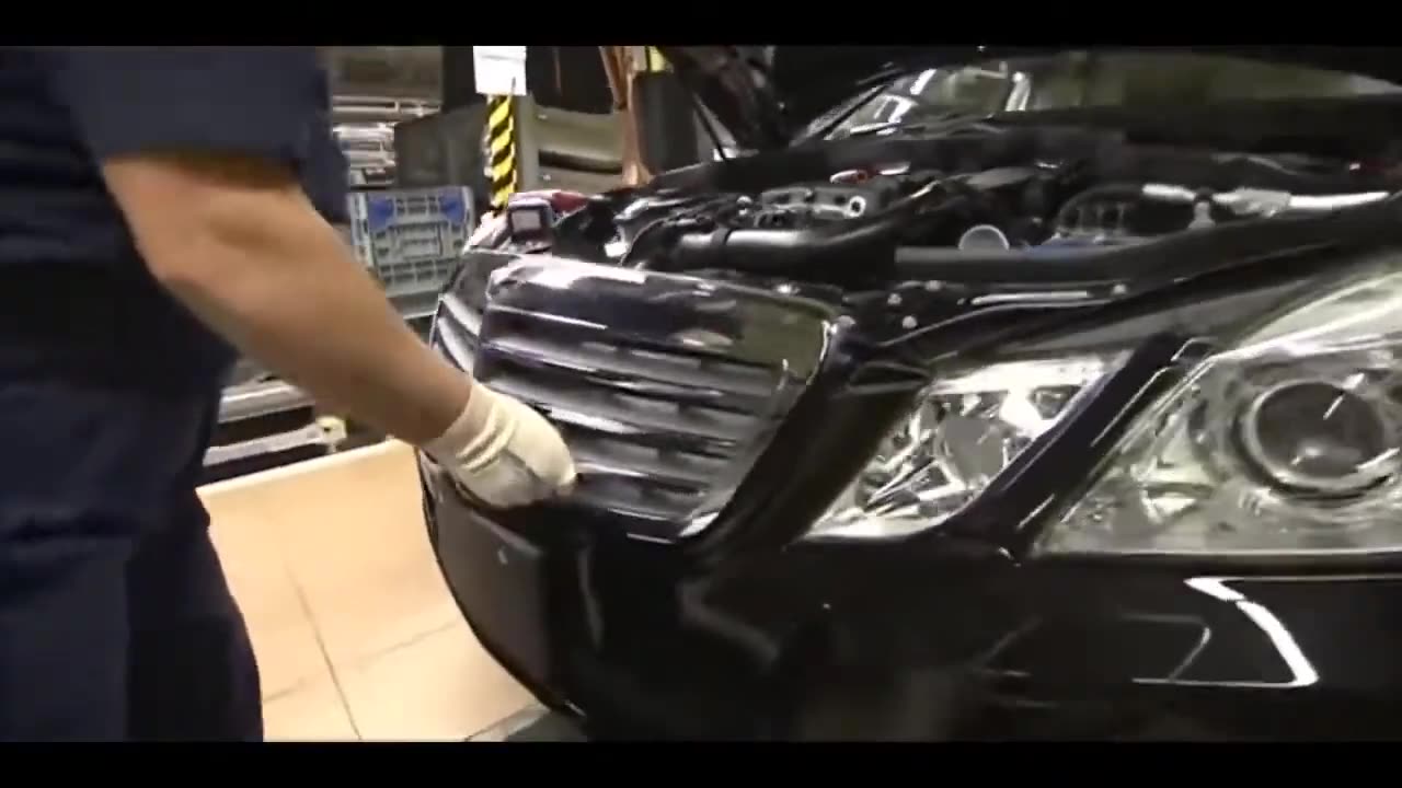 FACTORY PRODUCTION MERCEDES BENZ E CLASS HOW IT'S MADE