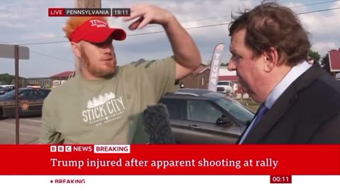 POLICE ALLOW SHOOTING OF TRUMP!