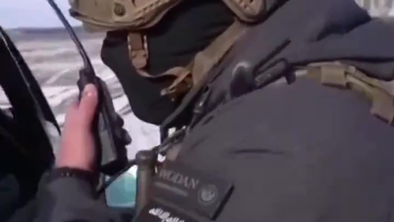 Ukrainian Commander wearing ISIS patch