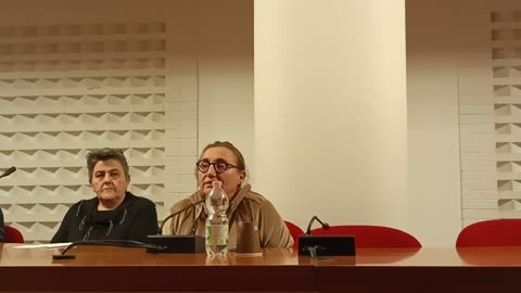 Dietro il dolore - Dibattito post proiezione - Interv. di Giusy Pace - Pres. Ass. IDU