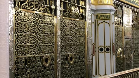 A Short tour Of Masjid Al Nabwe Madina Haram #Madina #MadinaHaram2023 #مدینہ #makkah