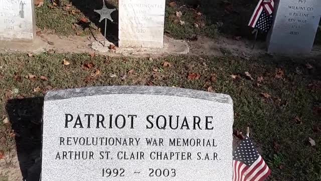 1776 American Revolutionary soldiers grave stones Chillicothe Ohio