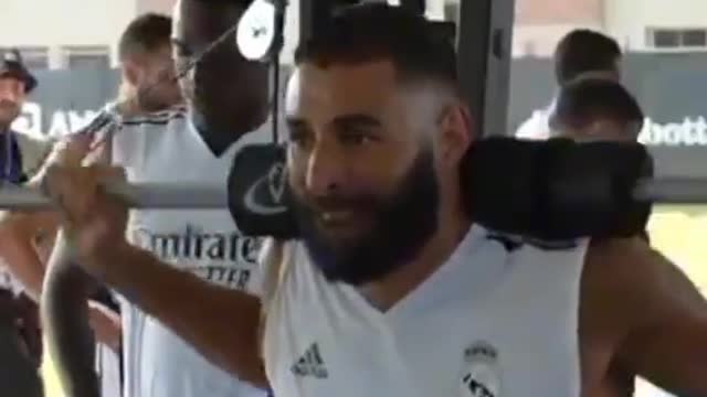 Training of real madrid
