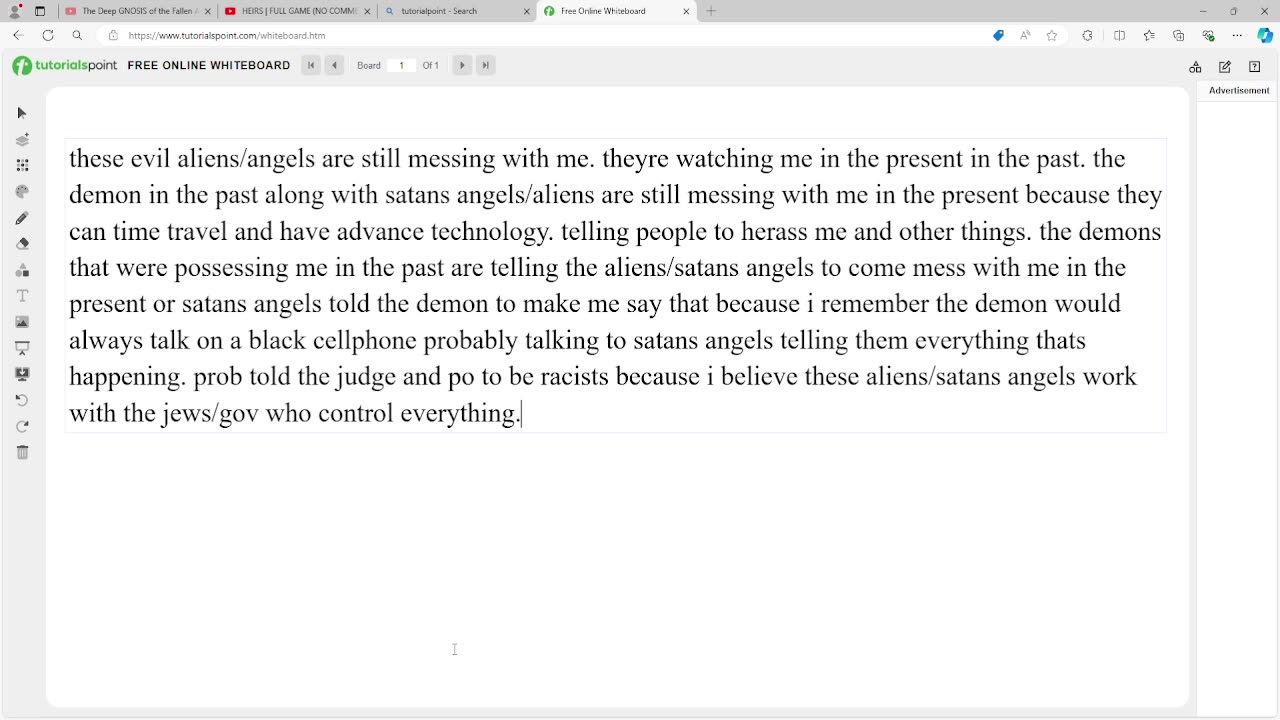 the demons and satans angels are still messing with me!