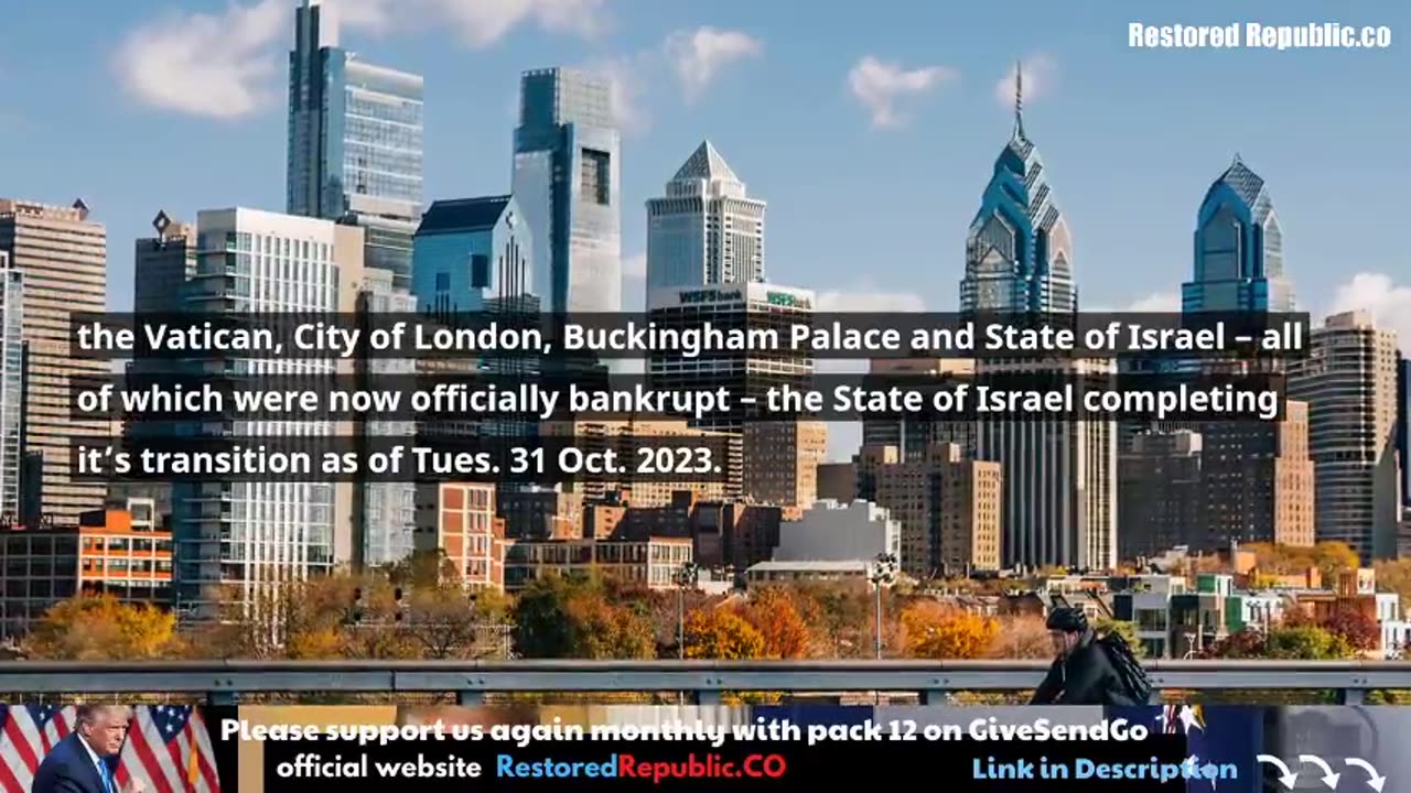 RESTORED REPUBLIC REPORT UPDATE 10/30/2023.