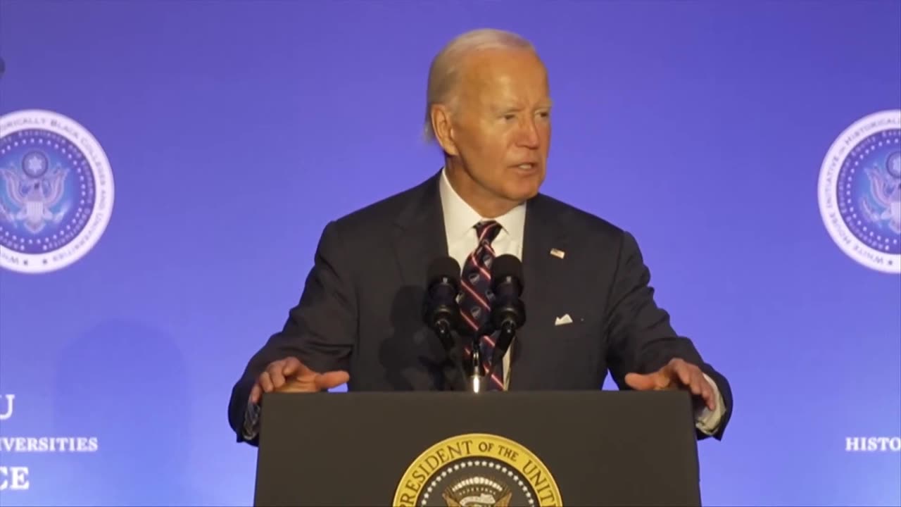 President Biden Speaks At Annual HBCU Conference