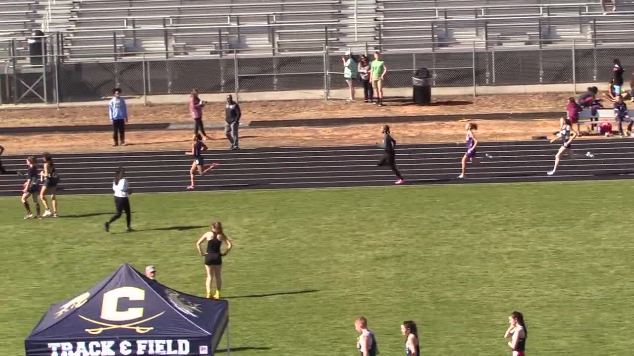 20190202 Charlotte City Championship - Girls’ 500 meters - H4