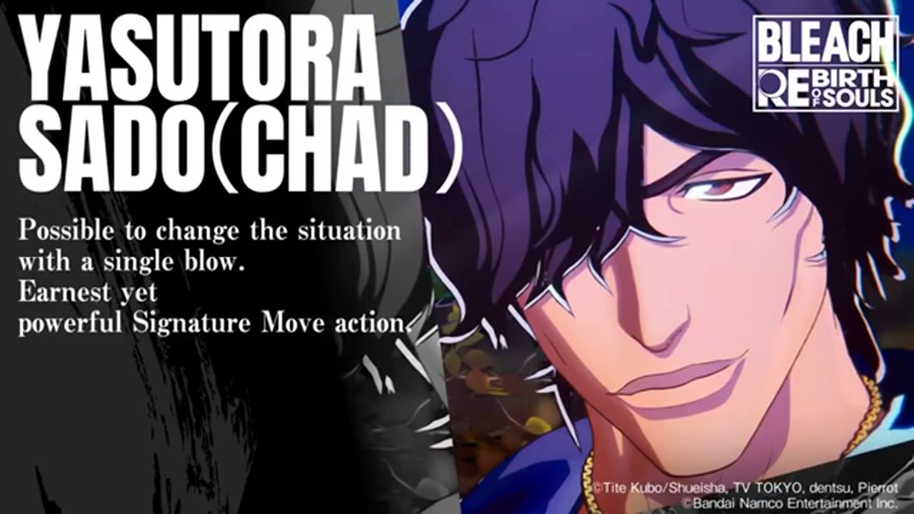 Bleach Rebirth of Souls - Official Yasutora Sado (Chad) Character Trailer