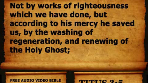 Bible Book 56. Titus Complete 1-3, King James Version (KJV) Read Along Bible