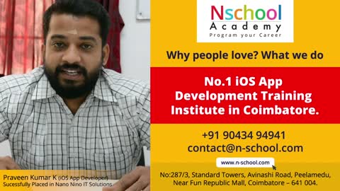 ios app development course | python course coimbatore