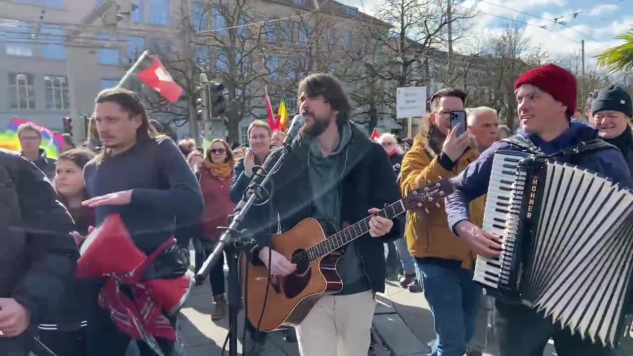 The People of Winterthur, Switzerland Refuse to Bend the Knee to the Government