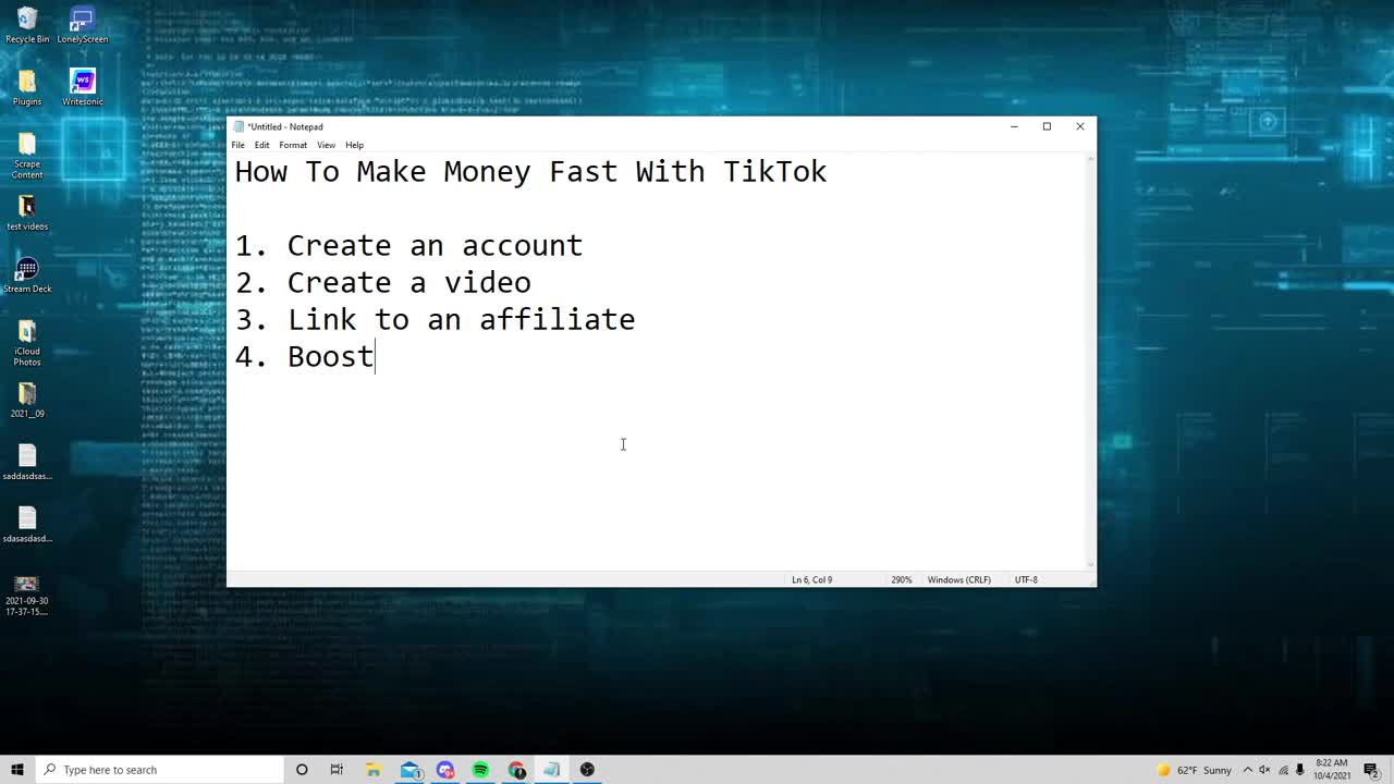 HOW TO MAKE MONEY ONLINE FAST WITH "TIKTOK"