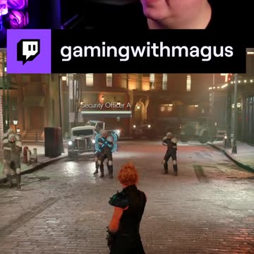 How about a sword in your face? | Final Fantasy VII Remake | game play | episode 1