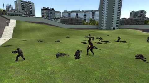 Garry's Mod NPC Battle: Combines vs. Fleshpounds