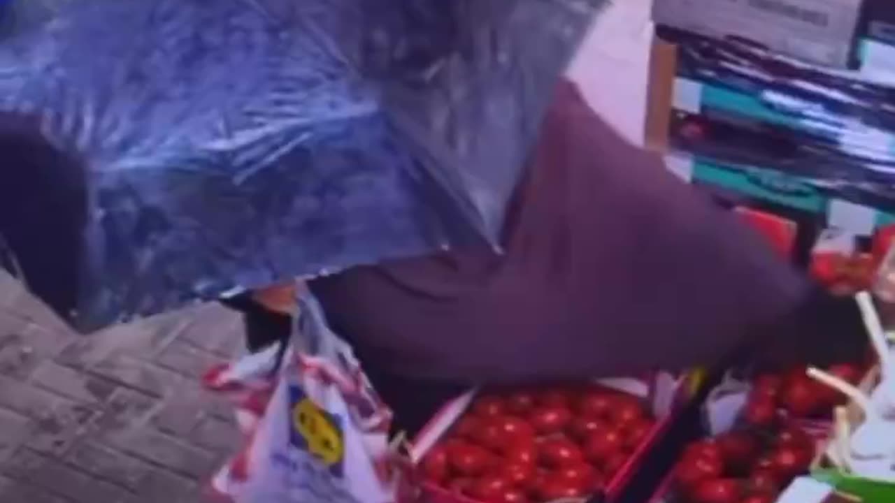 Another sneaky shoplifter caught on camera.