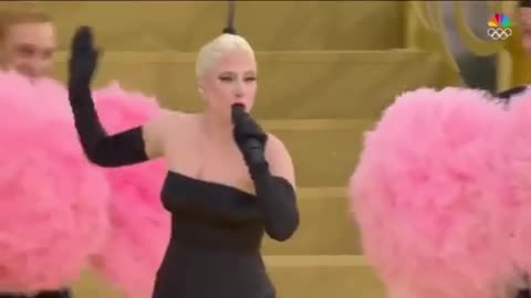 Gay Satanic Paris Olympics, Jewish Ladyboy Gaga Ritual Satanism 🏳️‍🌈