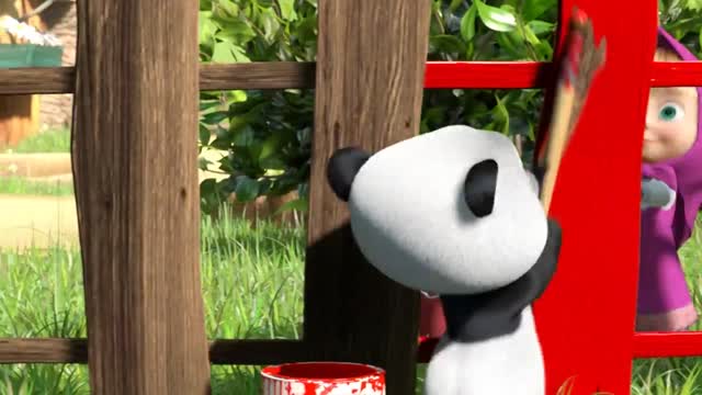 masha and bear EP01 (Маша и Медведь)
