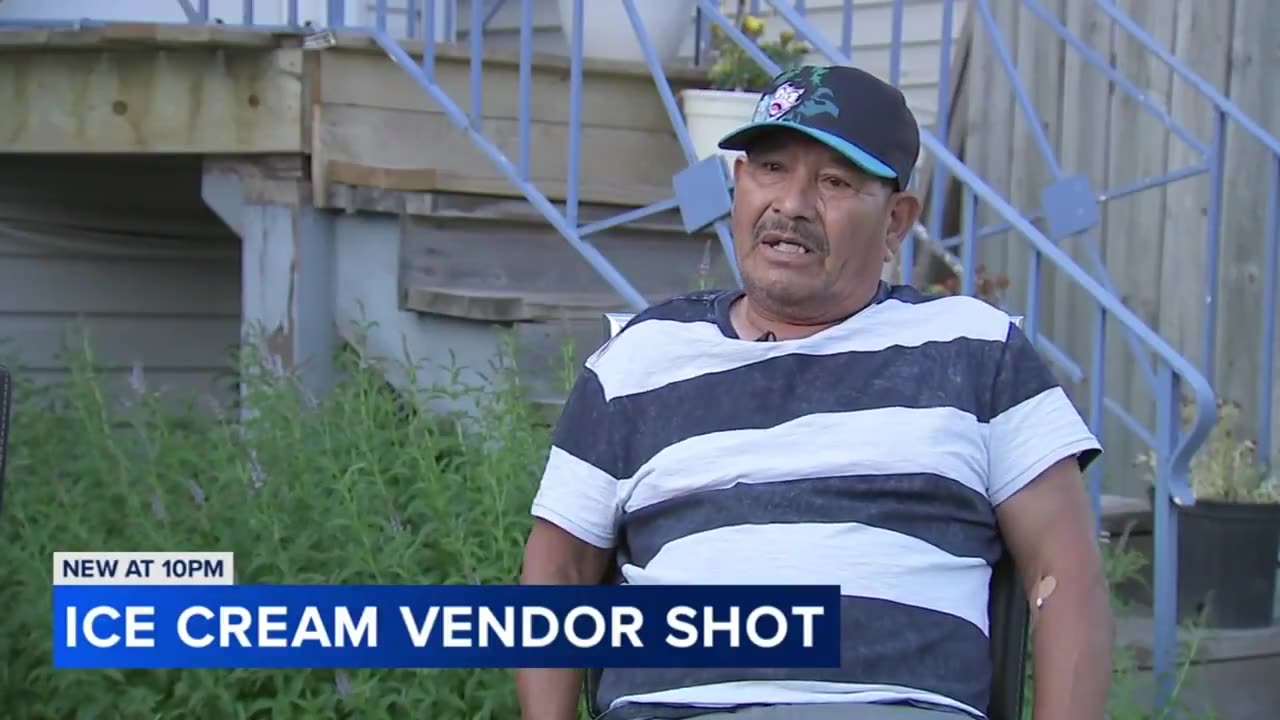 Ice Cream Man Shot And Robbed