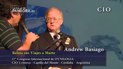 El insider de DARPA Andrew Basiago explicando su viaje a Marte