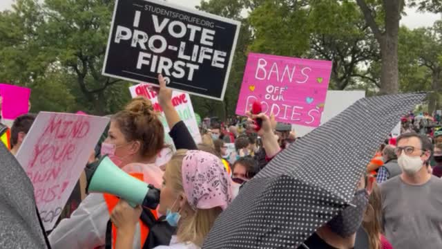 Minneapolis Women’s Marchers call pro life demonstrator a “gender traitor”