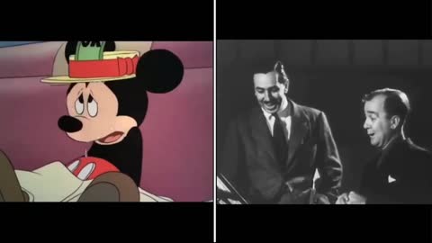 Walt Disney | Mickey Mouse Voice | Side By Side Comparison