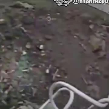 Compilation of recent FPV drone strikes against Russian soldiers, unknown location.