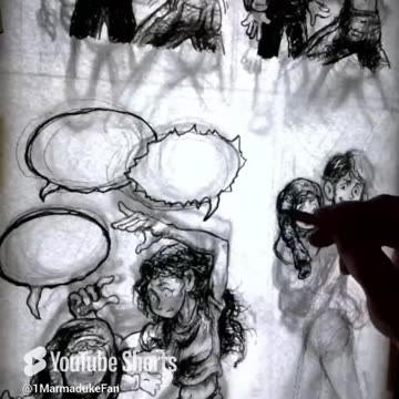 ✍️ Charcoal Art for Page 131