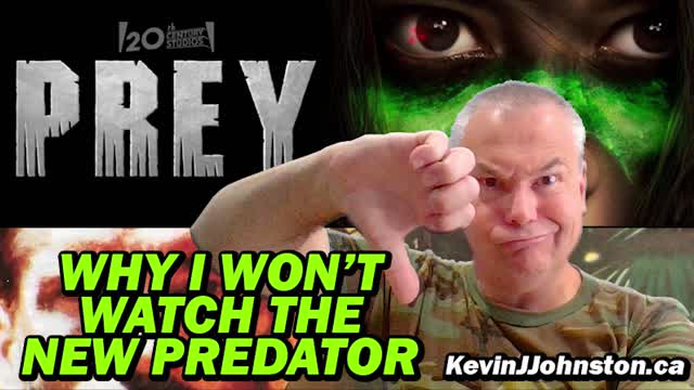 Why I Won't Watch Predator PREY - A Non-Movie Review of Disney Plus New Film PREY