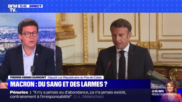 Ce député charge Macron