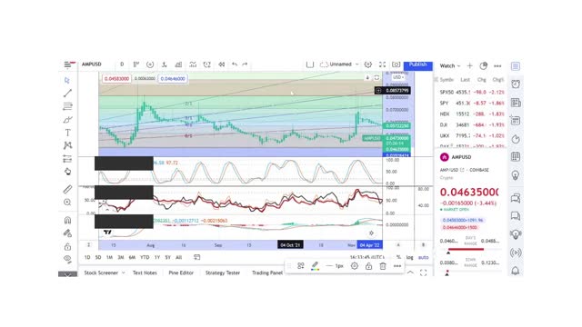 Basics to Investing - Amp Coin AMP - Stock Charts #080