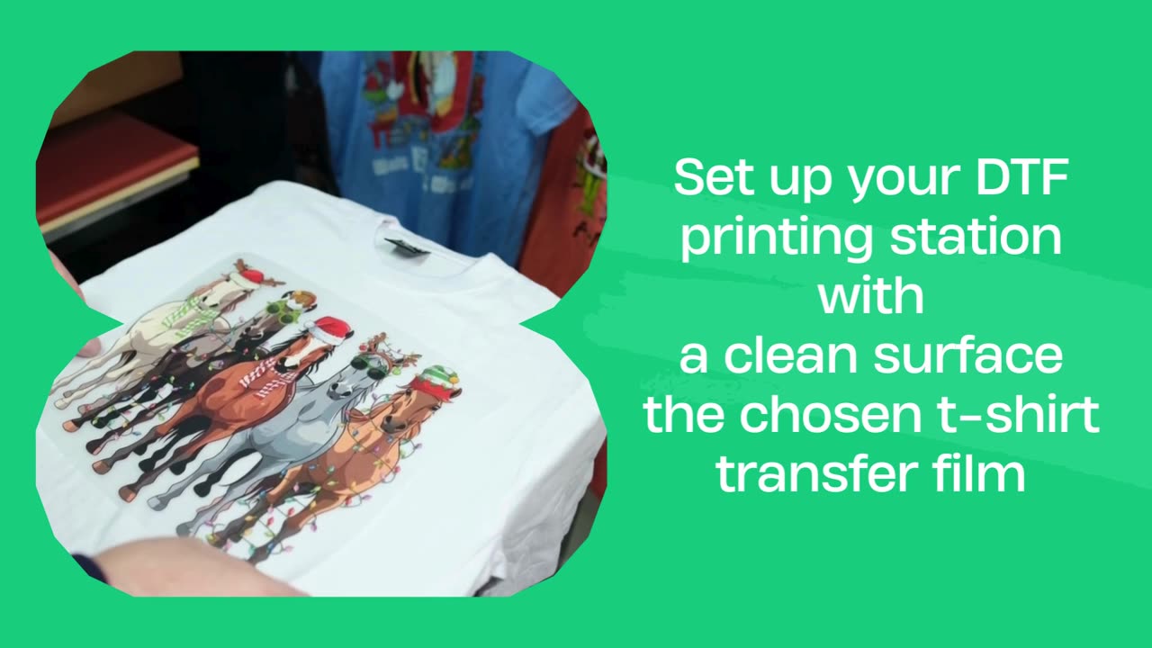 Discover DTF Printing: Horse Designs on T-Shirts Tutorial | Fast DTF Transfer