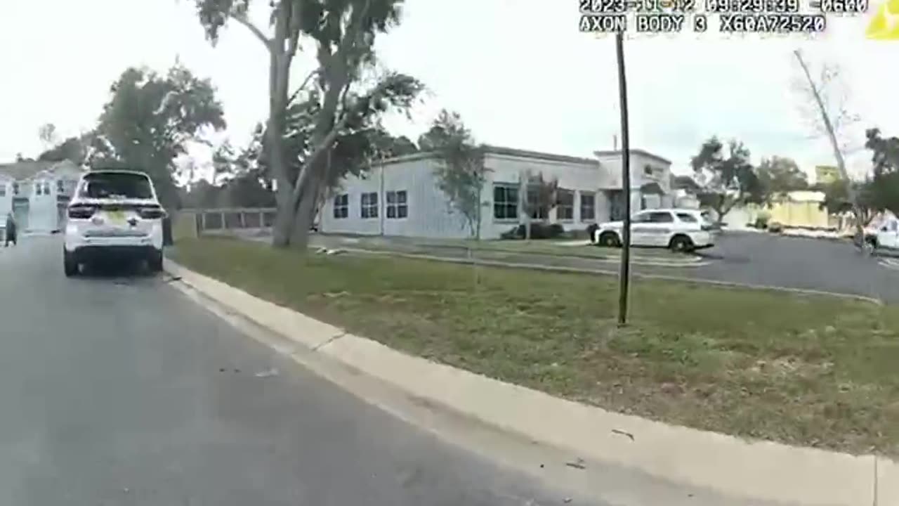 Officer confuses a falling acorn for a gunshot