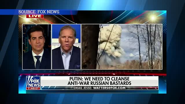 Putin wants to have a cleansing in Russia and Jessie Watter responds to his remarks