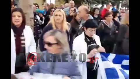 Διαμαρτυρία υγειονομικών
