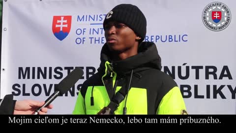 Migrant z Nigérie - študent smerujúci do Nemecka - zverejnila polícia SR